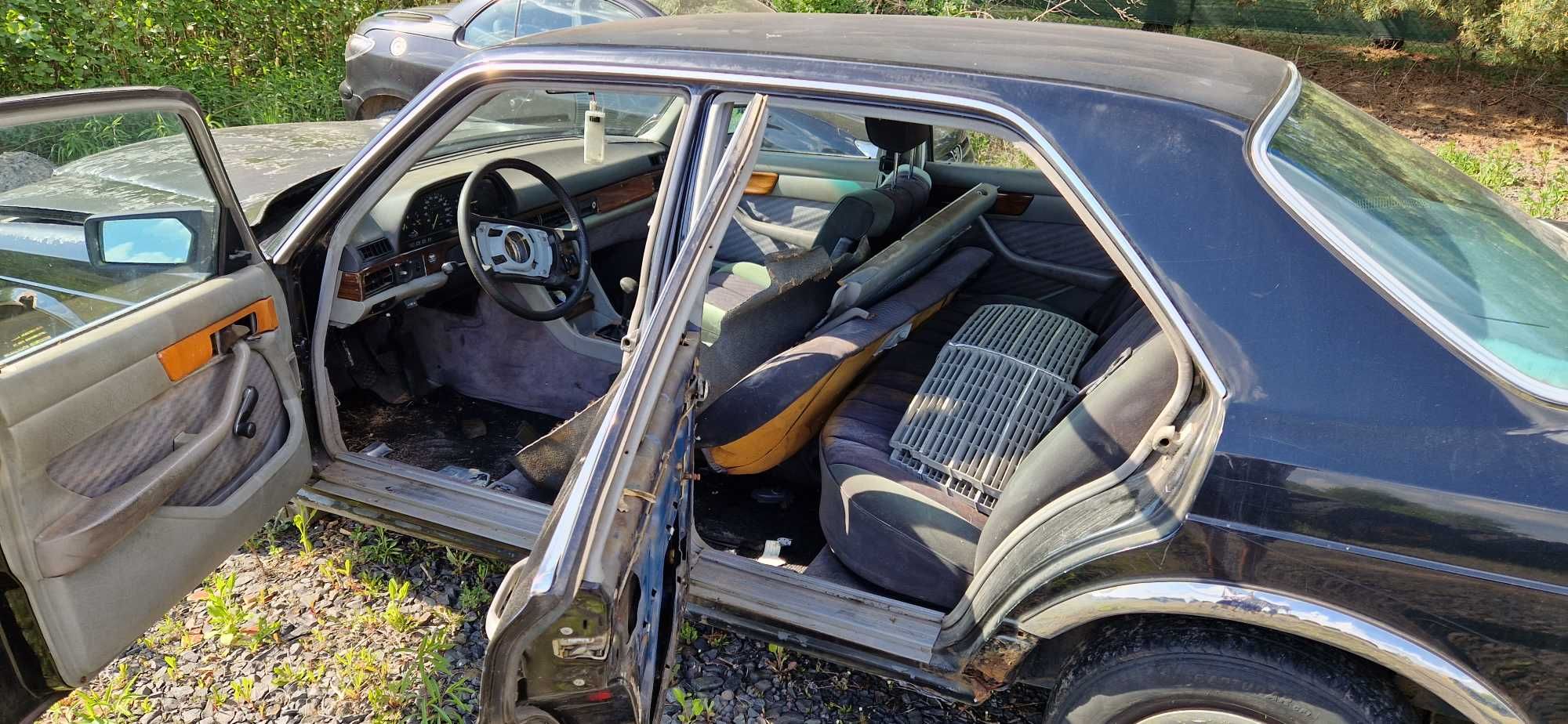 Mercedes Benz W126 280SE 280 SE 2.8 benzyna s klasa silnik skrzynia