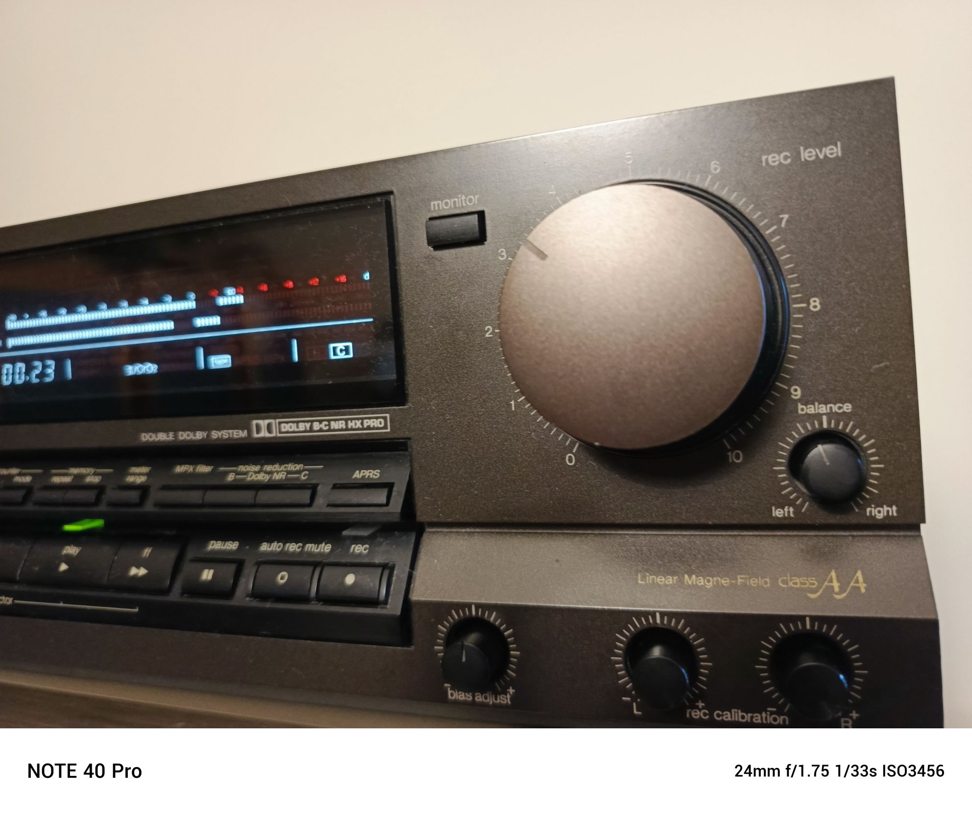 Technics magnetofon.
