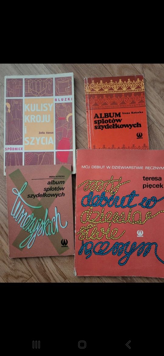 Album splotów szydełkowych i inne