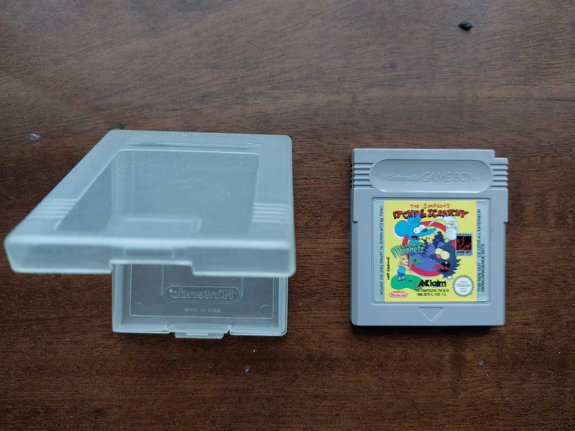 The Simpsons - Itchy & Scratchy Game Boy Game Boy Classic