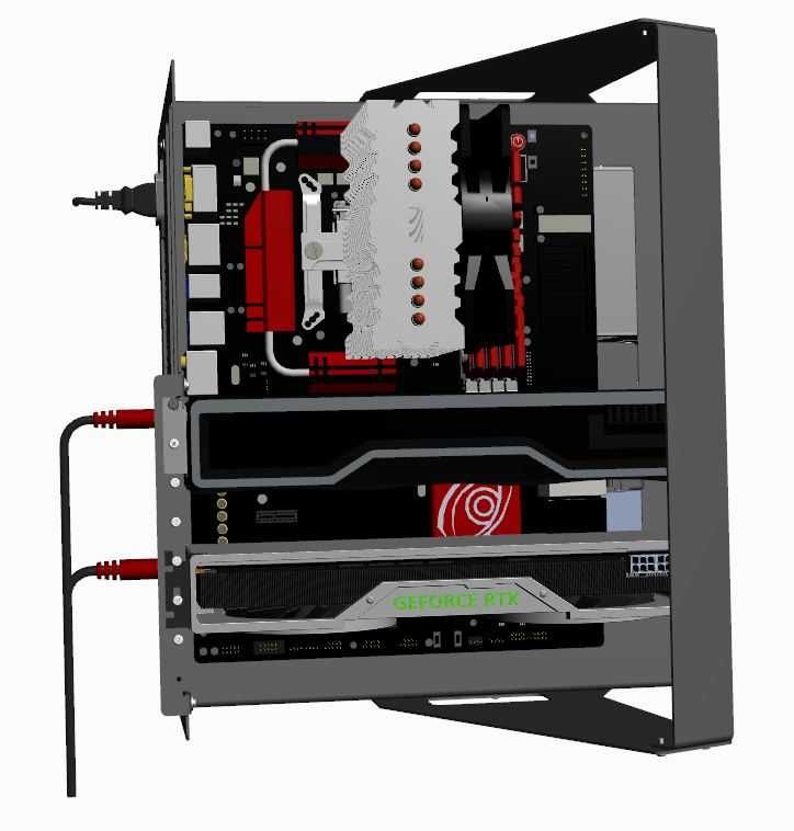 Obudowa P-CASE 8 ATX RAW najlepszy test bench na rynku ! Profesjonalny