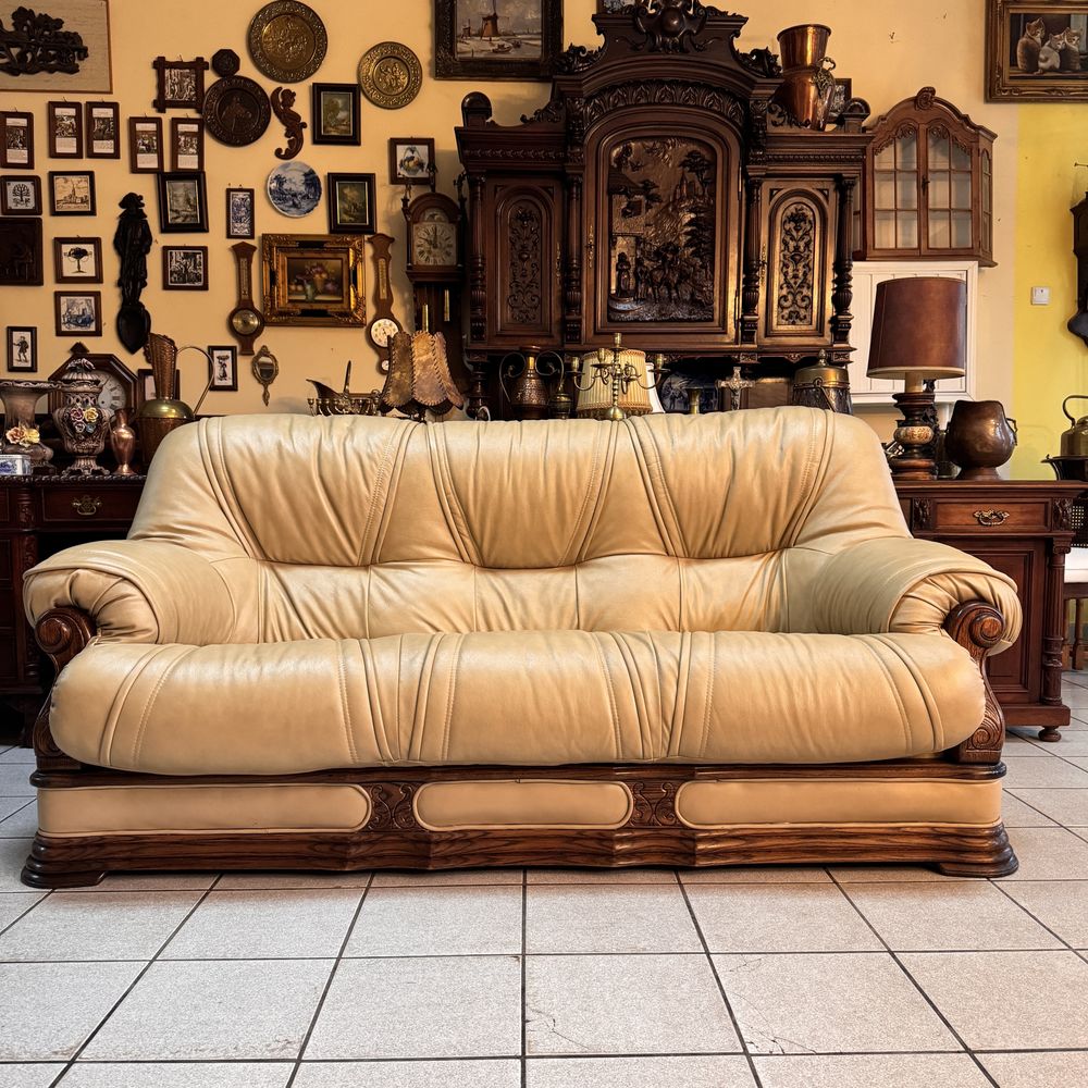 НОВИЙ Шкіряний диван мебель из Голландии