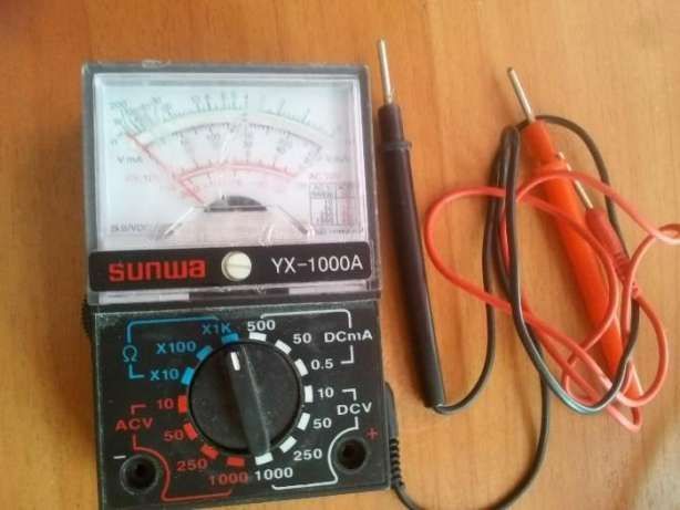 Продам стрелочный тестер SUNMA YX-1000A(мультиметр)