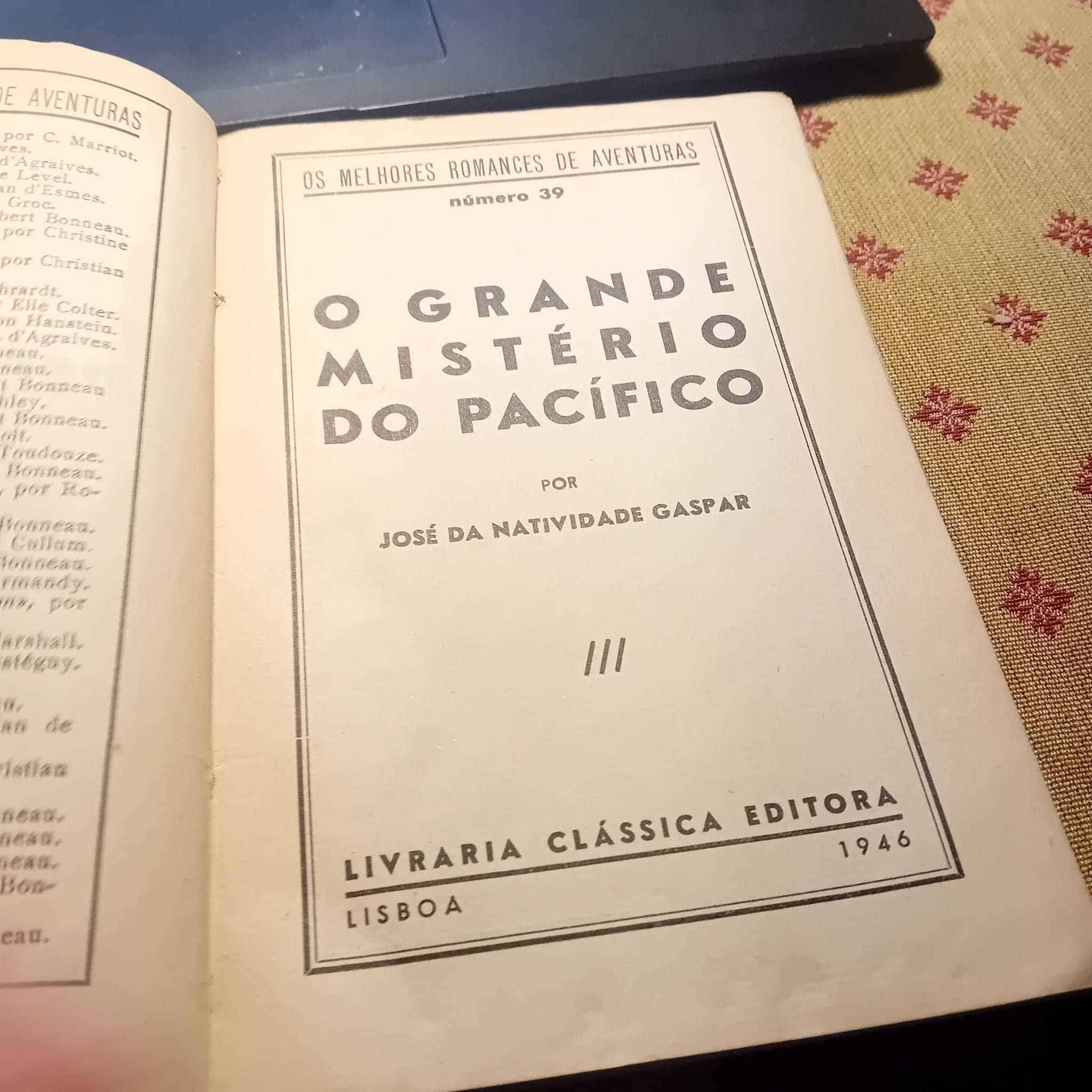 J. Da Natividade Gaspar, O grande Mistério do Pacífico