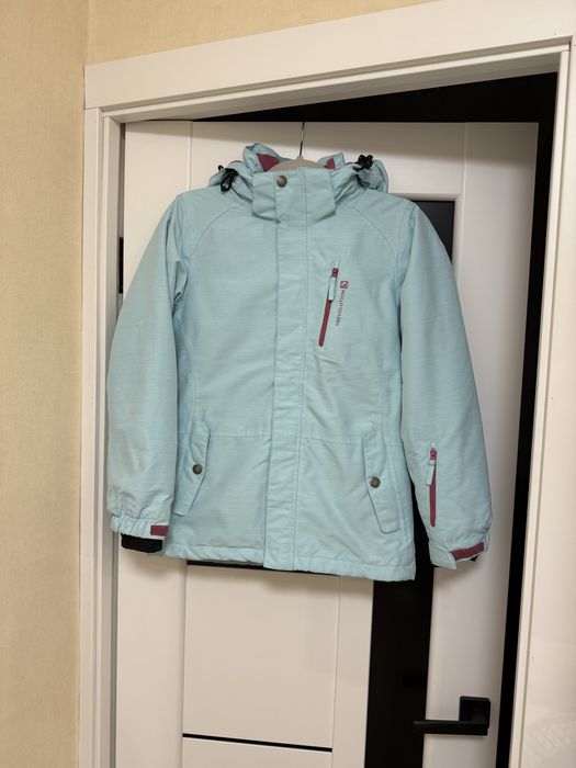 Термо куртка на дівчинку 152/158 см., Trevolution+ шапка