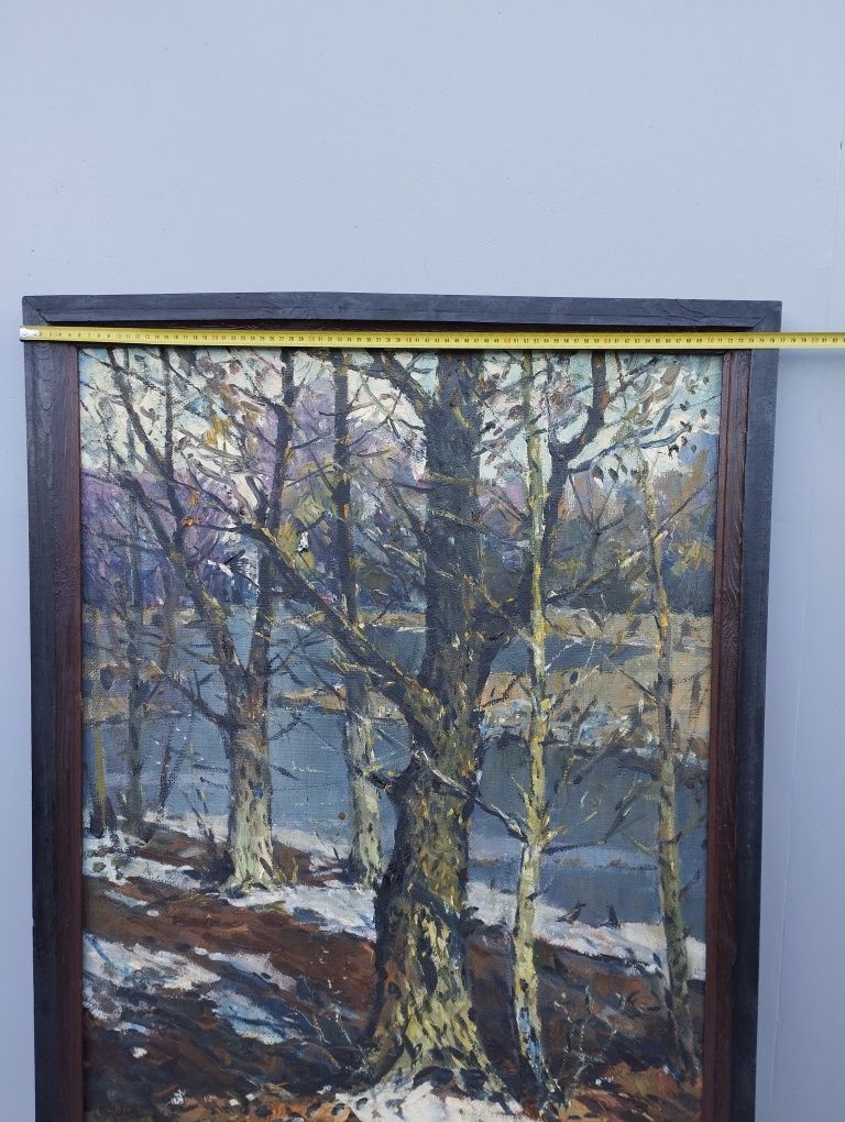 Редкое полотно маслом Винтаев Ю.Н, Бабенко И.А.