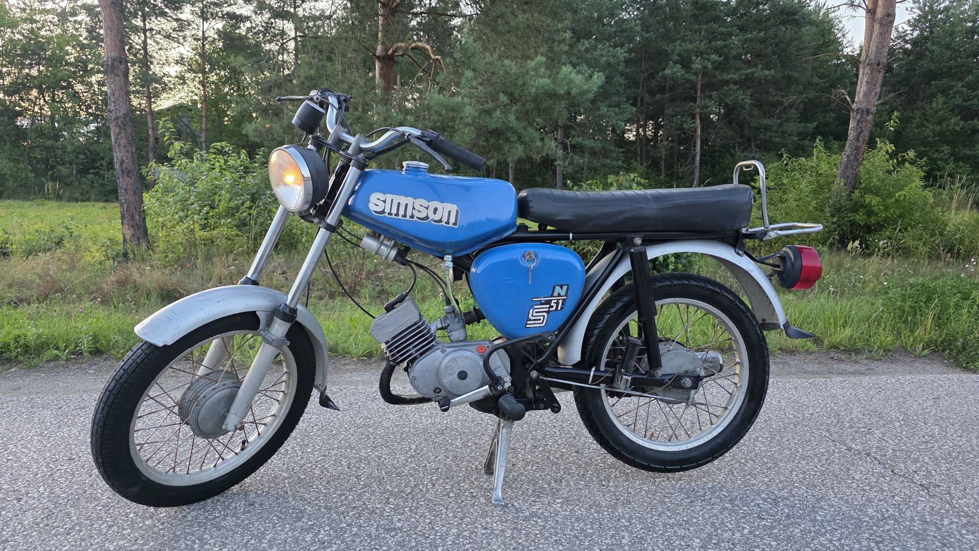 Simson s51 N 84r orginal DDR Ifa Simson dostawa transport mz motorower