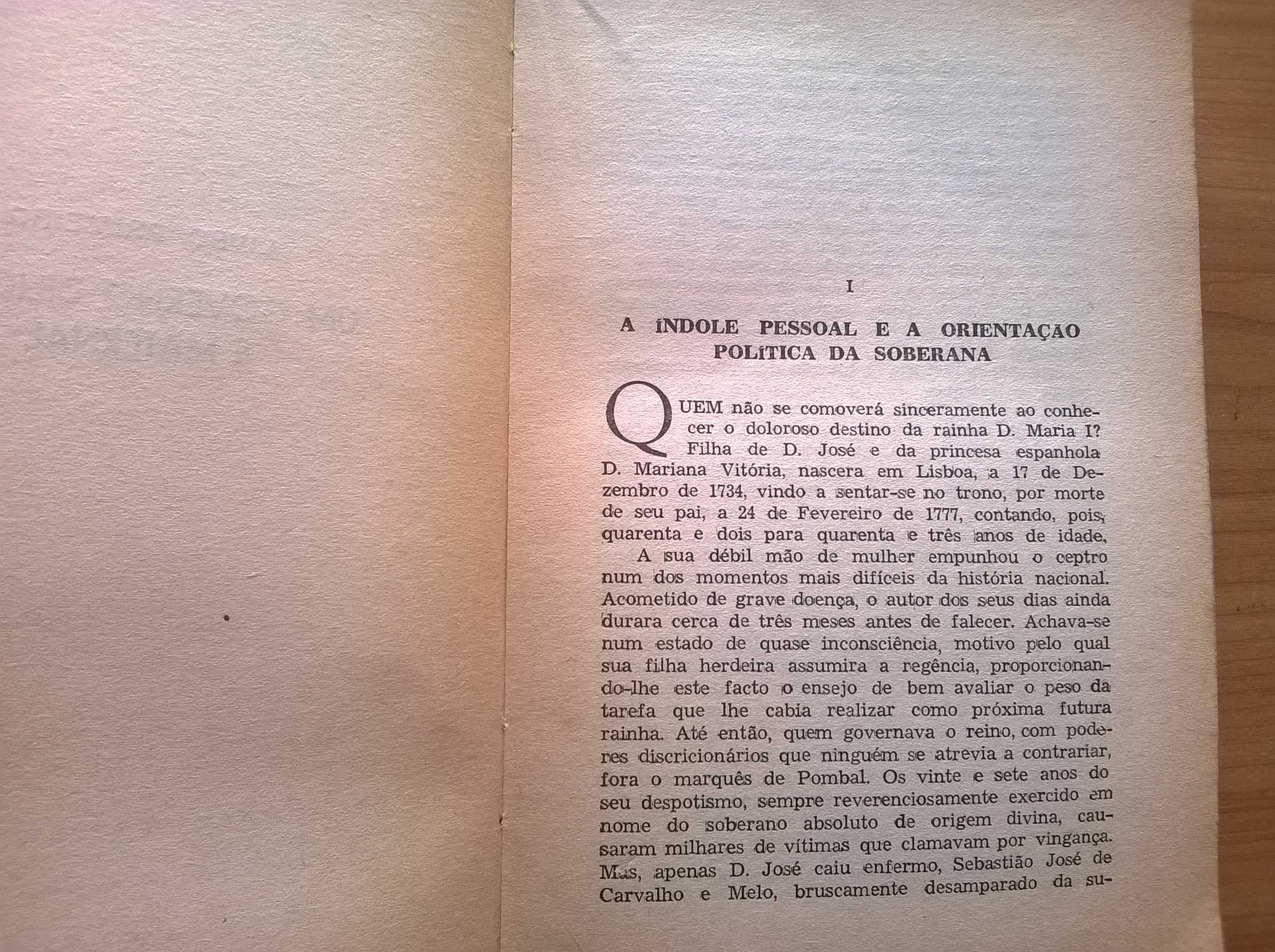 D. Maria I e a sua Época (1.ª ed.) - Mário Domingues (portes grátis)