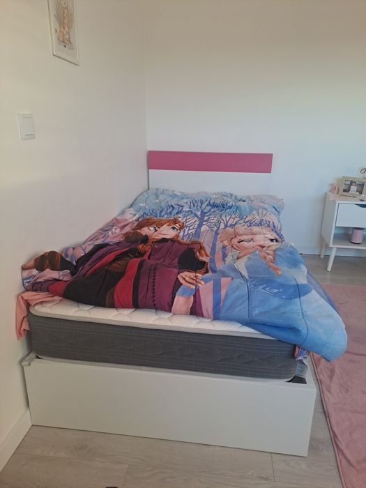 Cama solteiro + colchão