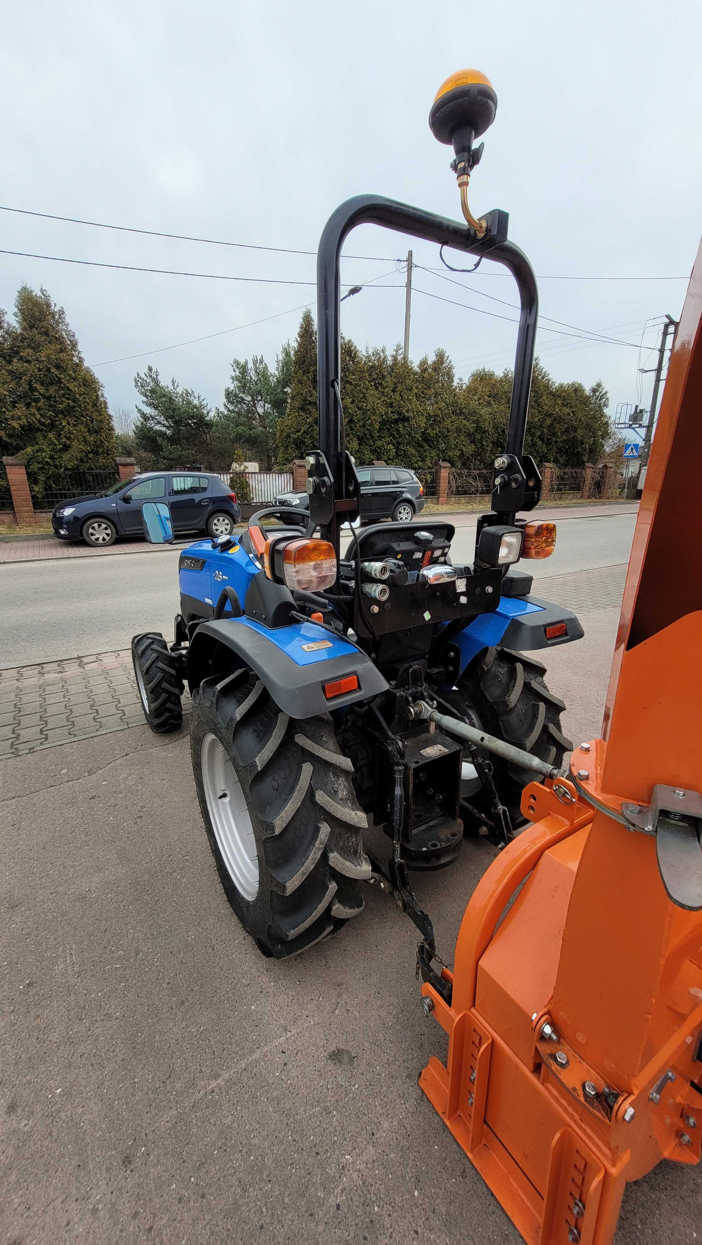 Traktor SOLIS 26 4x4 ogrodniczy sadowniczy rebak glebogryzarka zamiana