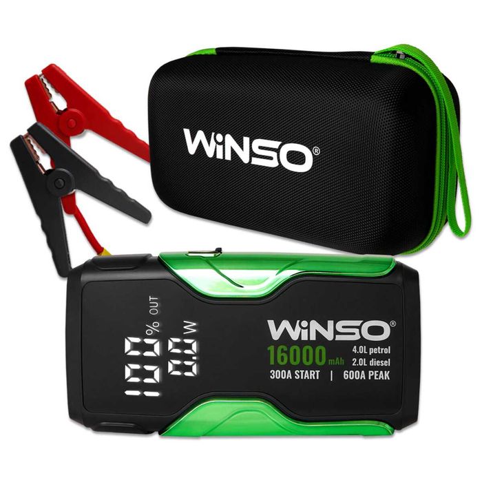 Бустер (пусковий пристрій) Winso Jump Starter  16000mAh (140310)