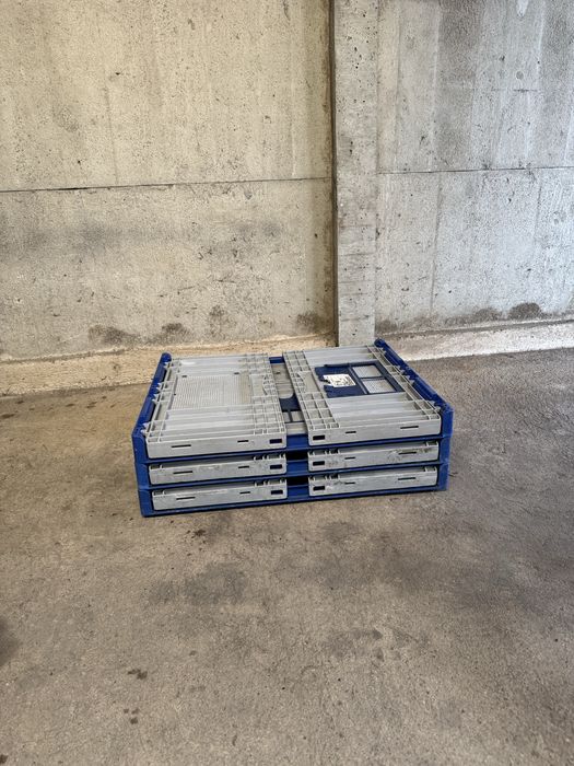 Skrzynka plastikowa składana pojemnik kuweta 60x50x30cm