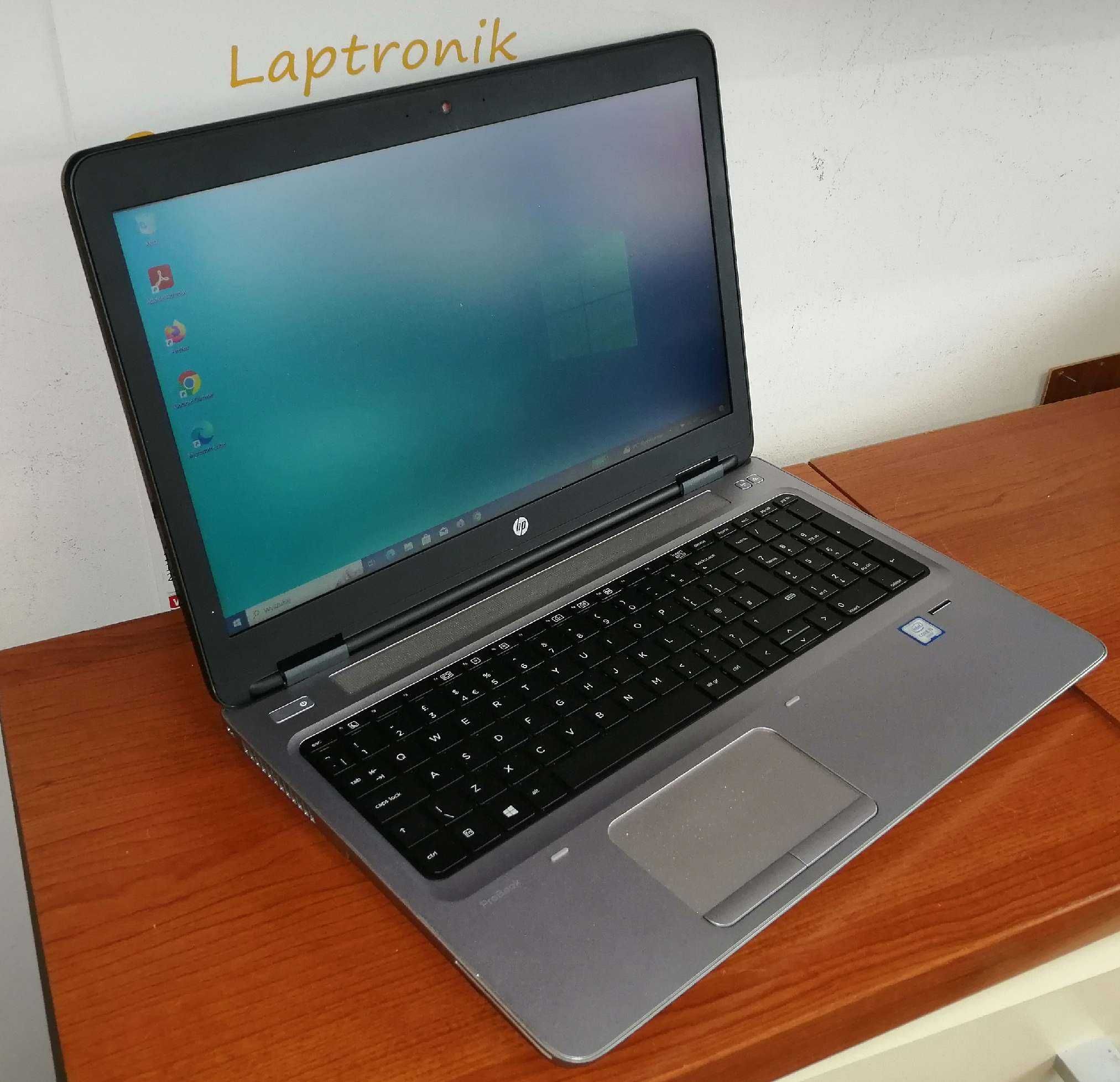 Laptop HP biznesowy ProBook 15,6 i5 2.40-3.00GHz 8GB 256SSD jak NOWY!