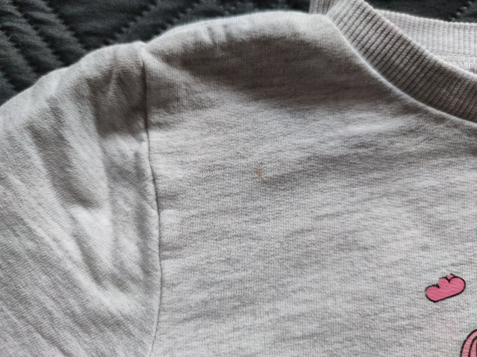 Bluzy z długim rękawem bluza zestaw ubrań paka ubrań rozm. 86