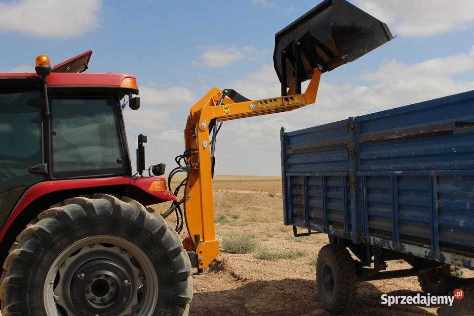Duży Ładowacz Na Tył - Tuz Ciągnika + Łycha Łyżka ! Dostawa .