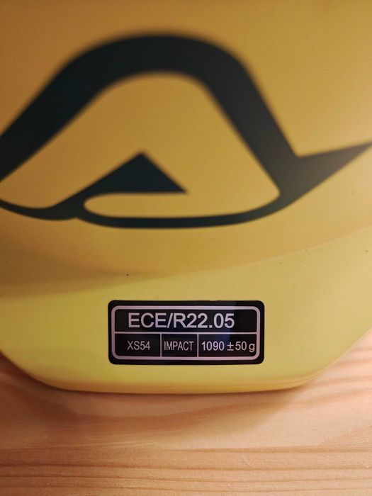 kask cross rozmiar xs 54cm