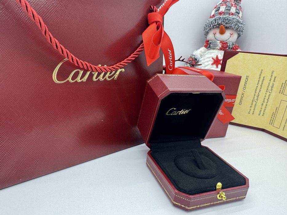Упаковка под кольцо Картье Cartier люкс.Новая