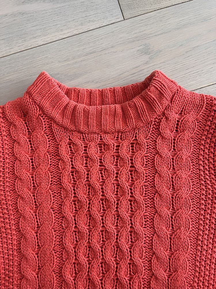 Dyniowy sweter jesienny