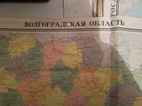 Карты разных областей СССР .