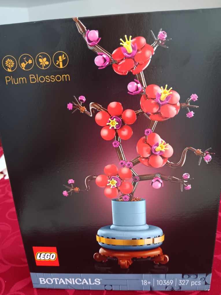 Lego flor de ameixa Plum cherry novo
