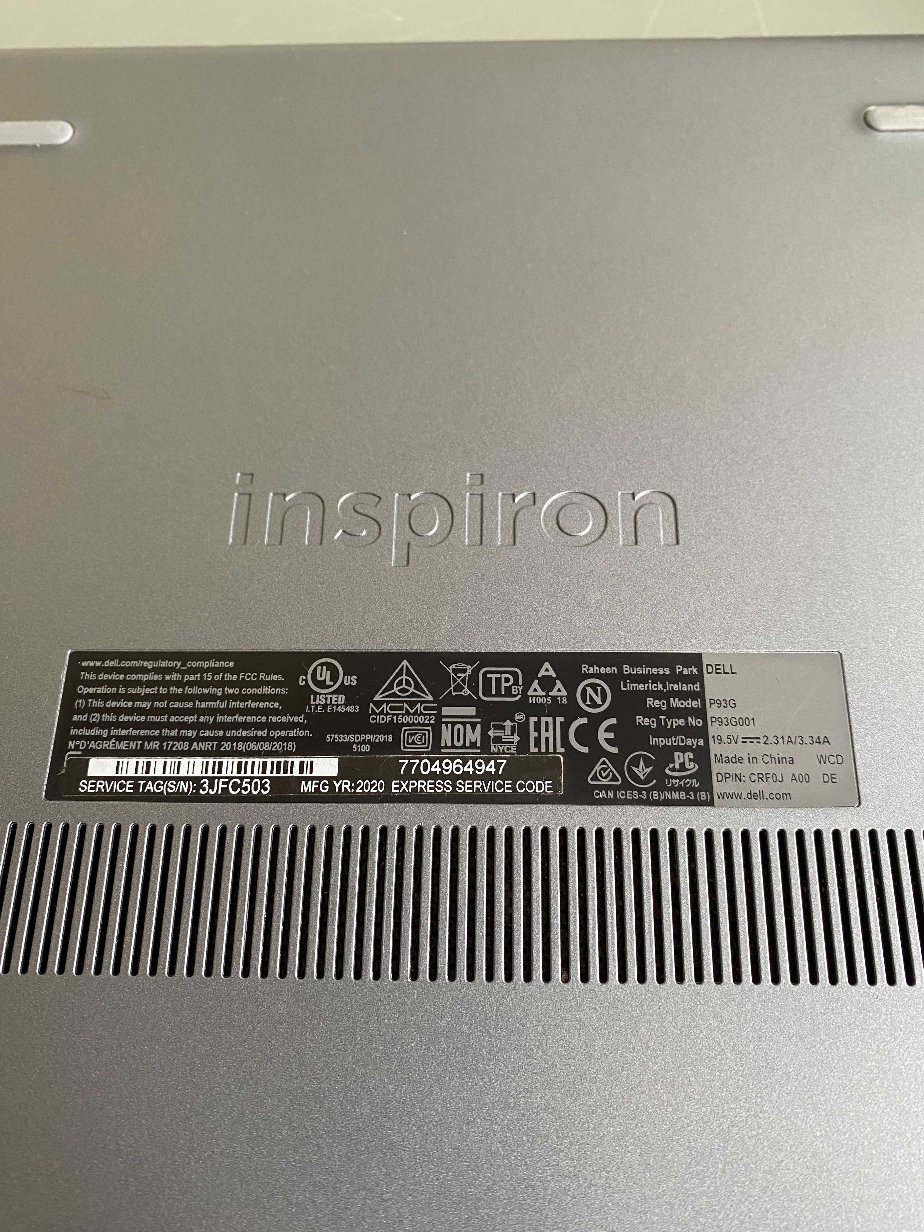 Laptop Dell Inspiron