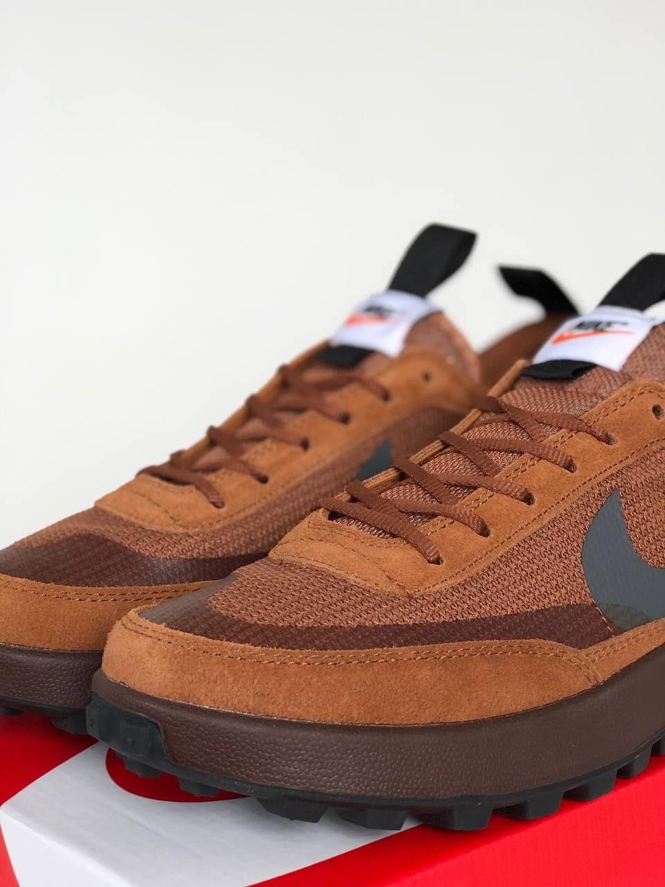 Мужские кроссовки Nike Craft x Tom Shachs Brown. Размеры 40-45