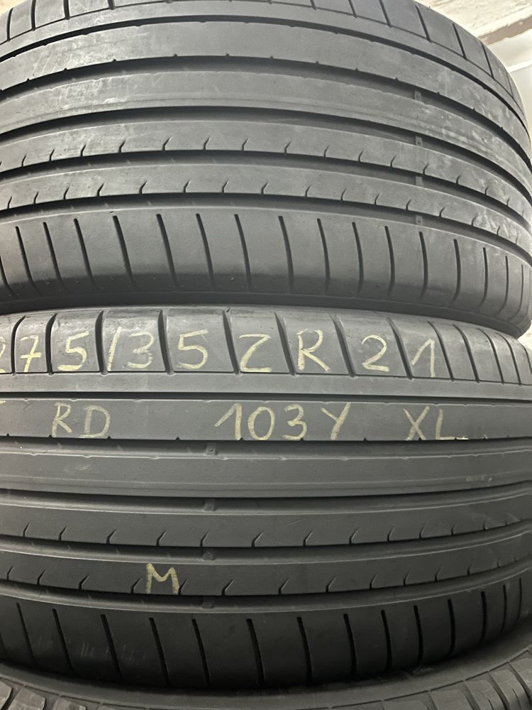 Шины б.у. лето 275/35 R21 DUNLOP SP SportMaxx GT склад резины