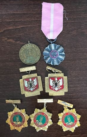 Medale odznaczenia odznaki