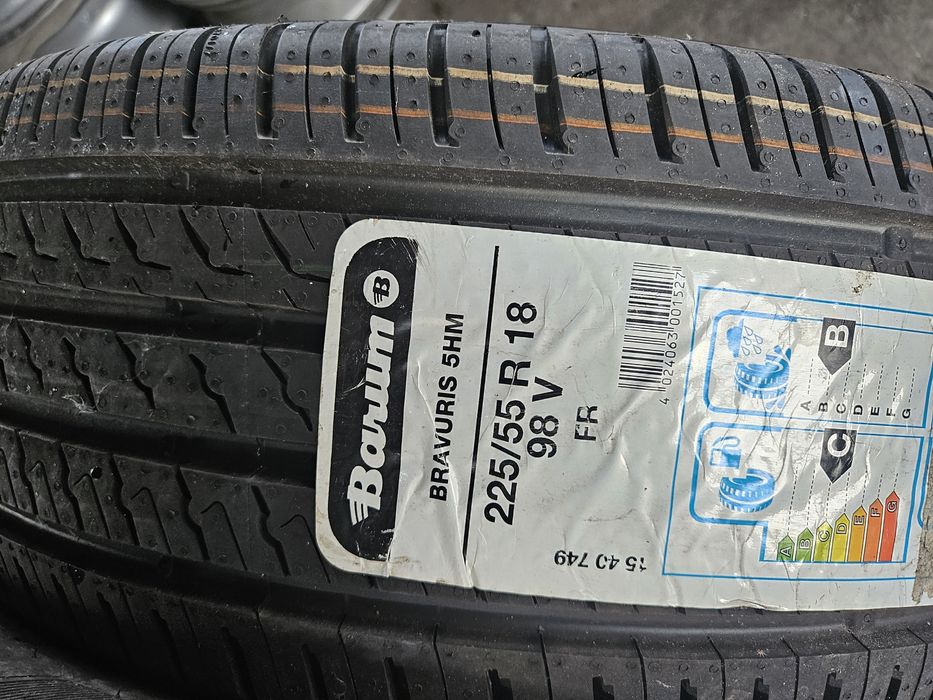 Nowe opony letnie 225/55/18 98V Barum Bravuris 5HM, 2021 rok