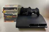 Konstola playstation 3 320 GB 2 PADY + 12 GIER