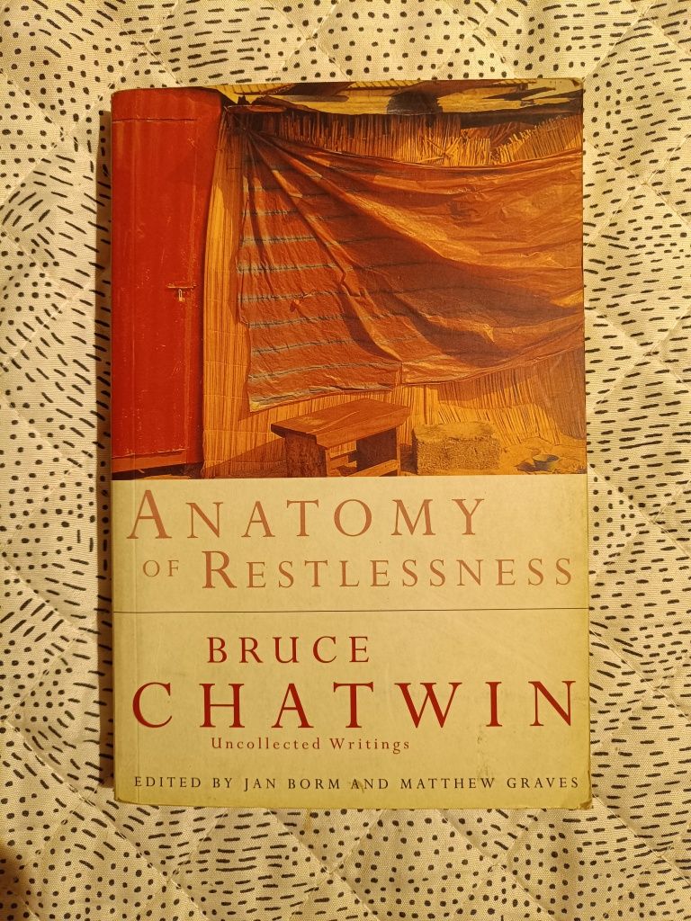 Livro "Anatomy of Restlessness", de Bruce Chatwin (portes grátis)