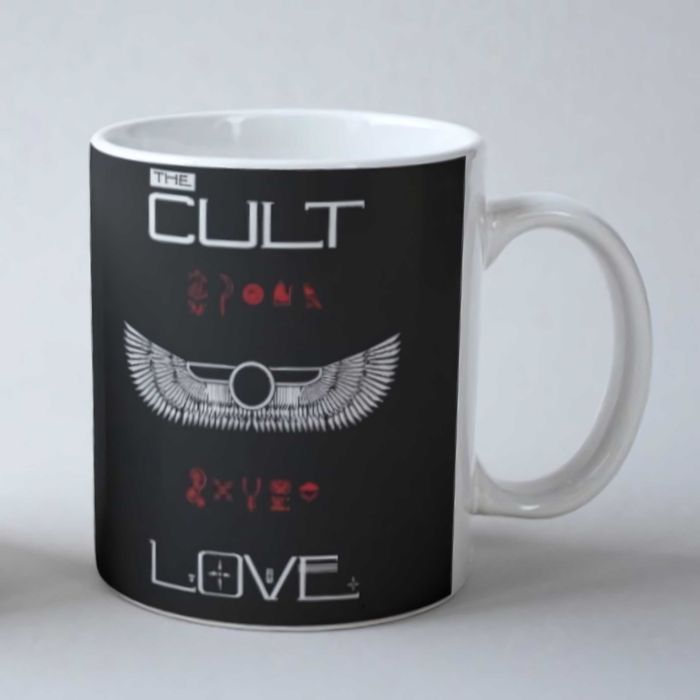 Canecas The Cult Capa Album CD Love e Sonic Temple Musica Rock