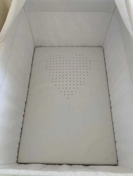 Berço Zara Home 50x75cm com rodas