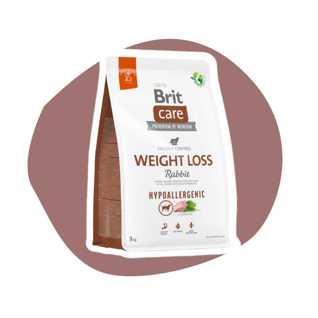 Brit Care Hypoallergenic Weight Loss Rabbit 3kg Kontrola wagi