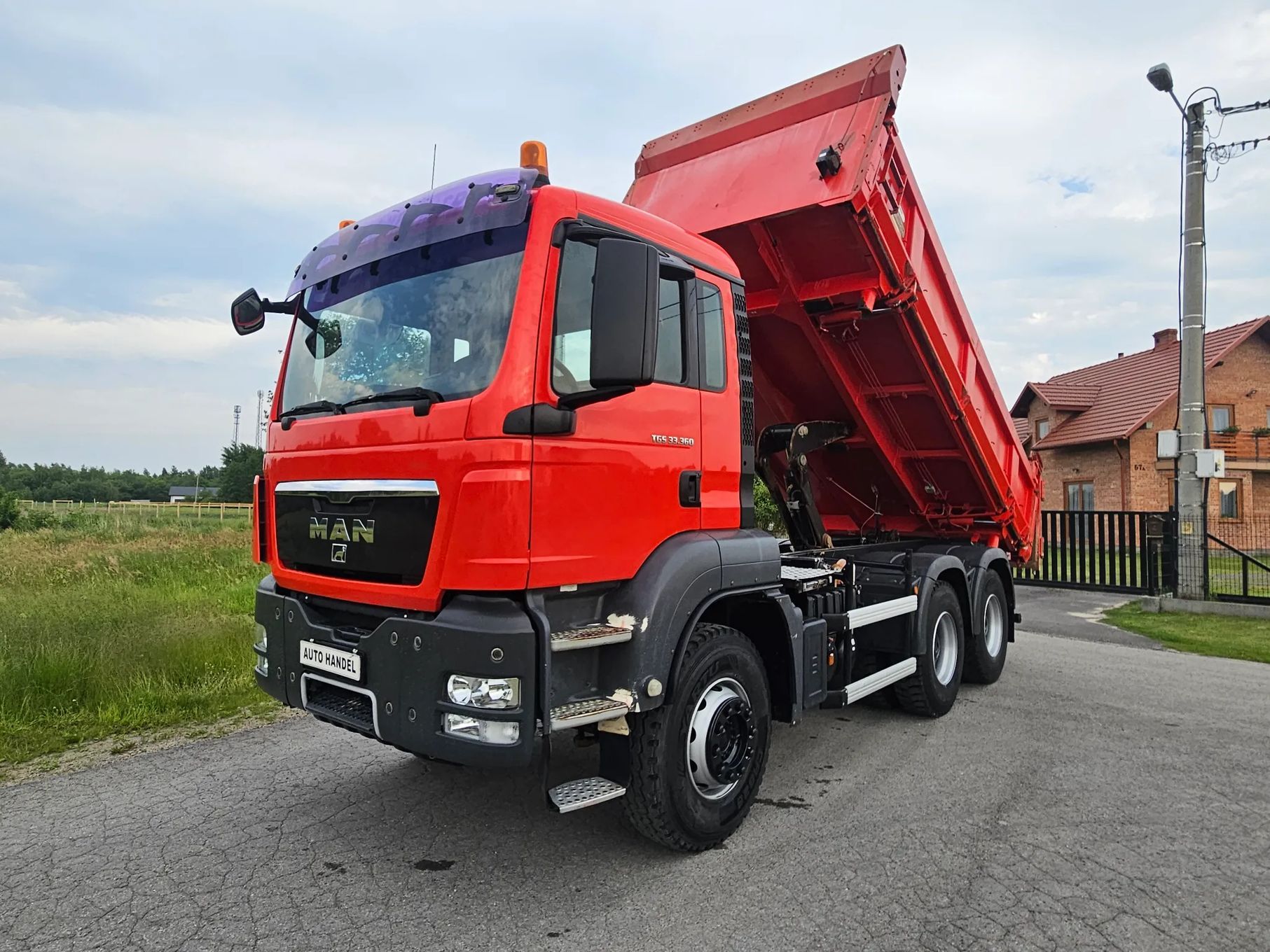 MAN TGS 33.360*6x4*WYWROTKA 2-STRONA*HYDROBURTA*