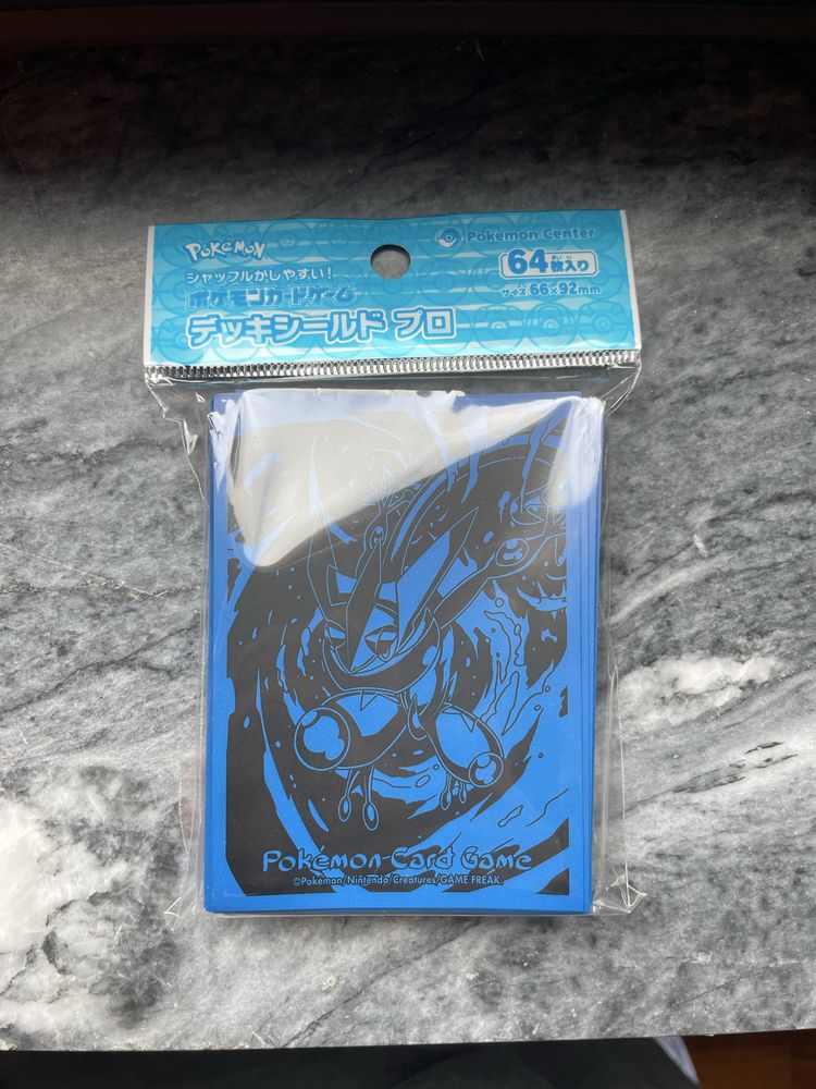 64 Original Pokemon Sleeves Pro Greninja