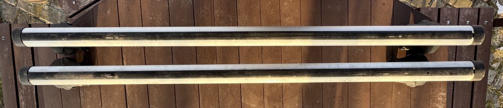 Продам аеродинамічні алюмінієві поперечки Thule та велокріплення Thule