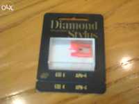 Agulha para giradiscos diamond stylus ref.ª 630k apn-4