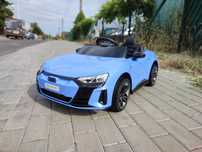 Audi RS E-Tron GT na akumulator Niebieski Napęd 4x4 + LED + EVA
