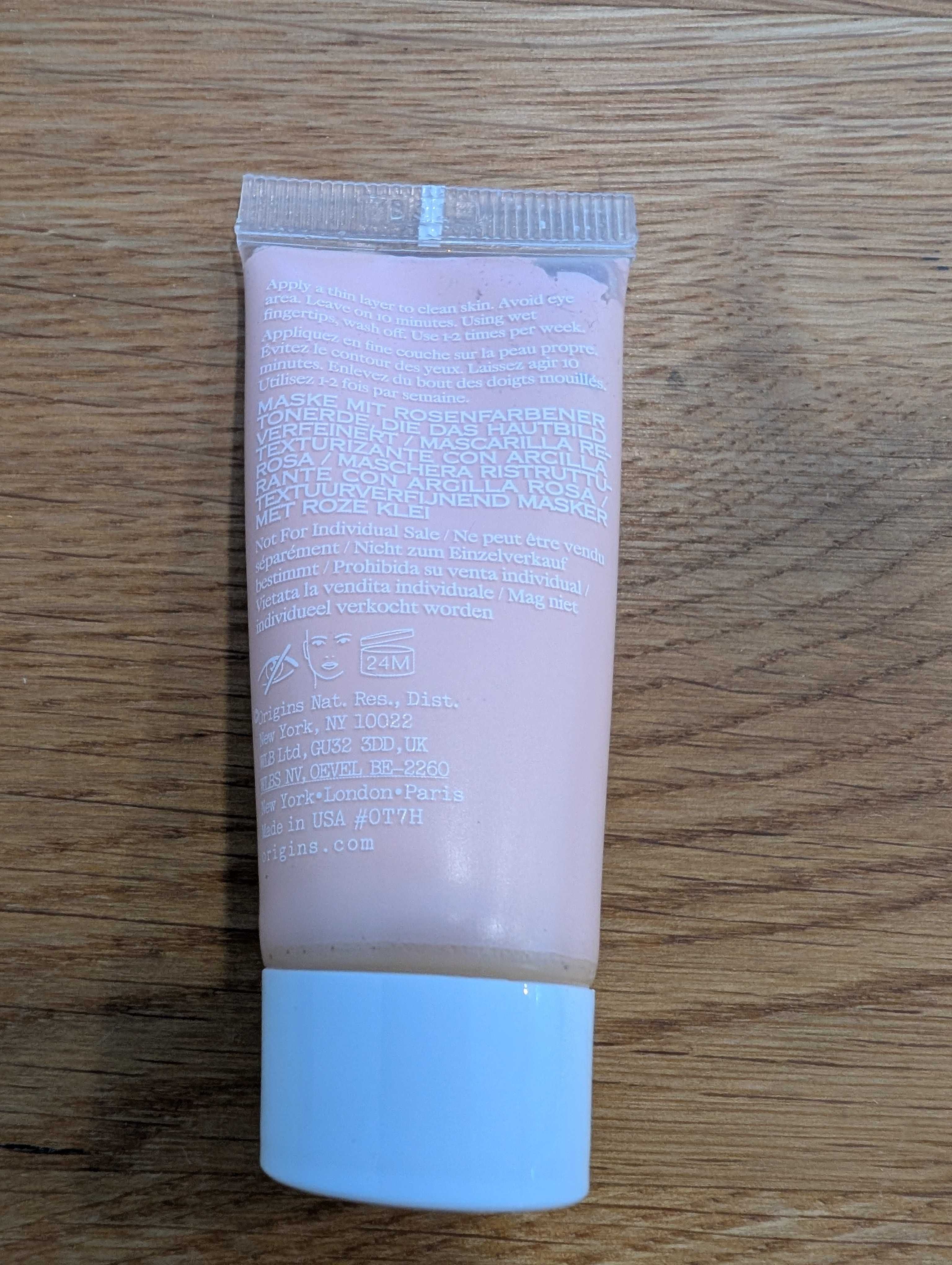 Maseczka z glinką różaną - ORIGINS Orginal Skin, 15ml