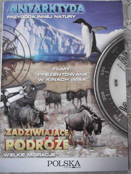 Antarktyda DVD, zadziwiające podróże, Wielkie Migracje, Jak NOWA