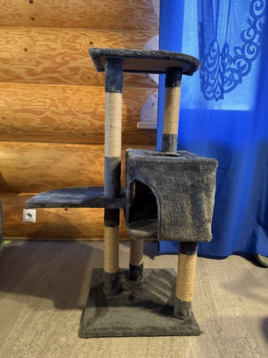 drapak dla kota szary