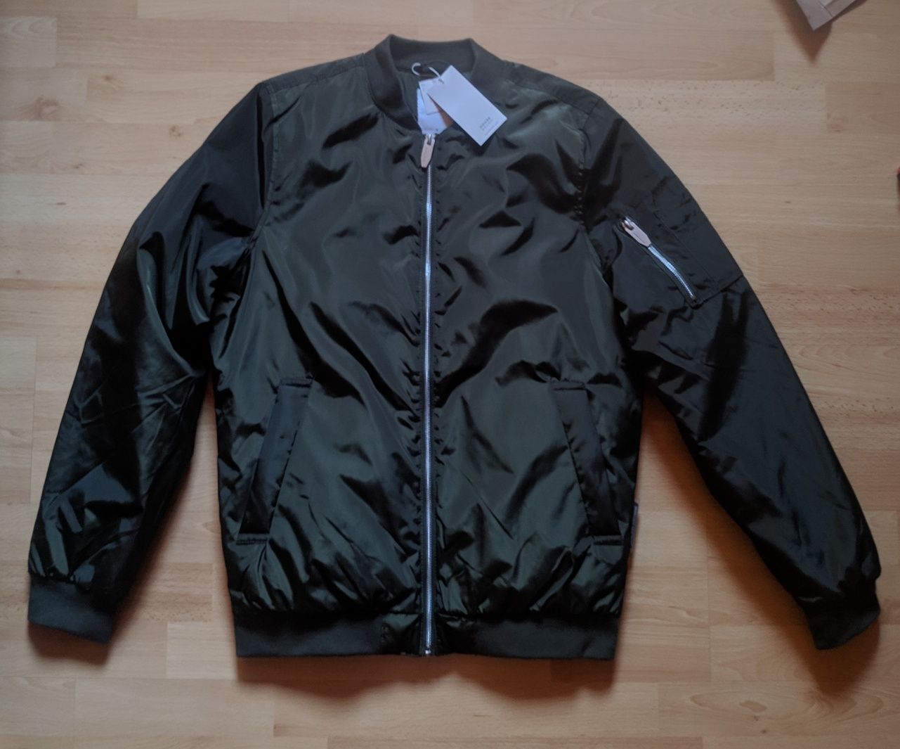 Kurtka bomber khaki S