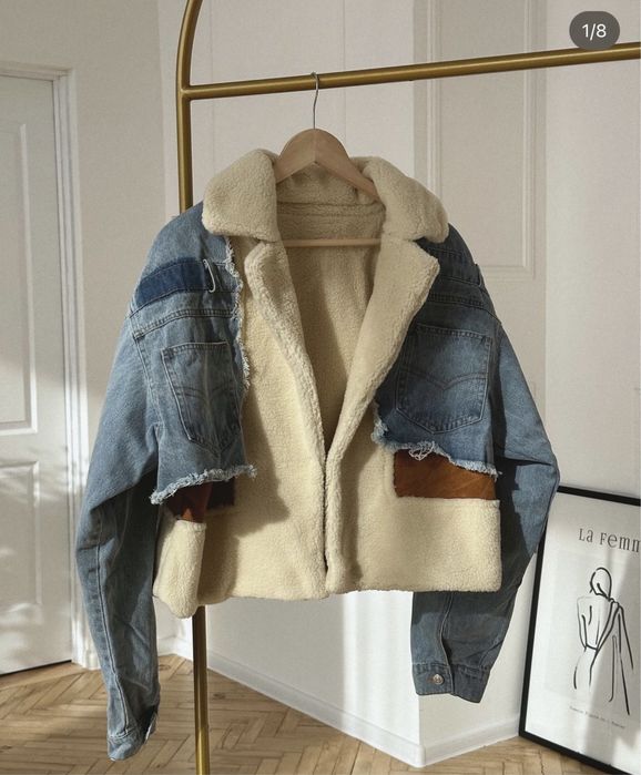Teddy джинсовка, дубленка