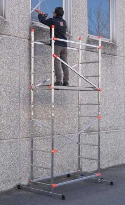 Rusztowanie aluminiowe Gierre Fast&Lock wys.rob. 5,8m