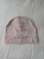 H&M czapka prążki różowa r. 98/104