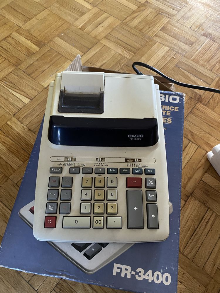Kalkulator z drukarka Casio FR-3400