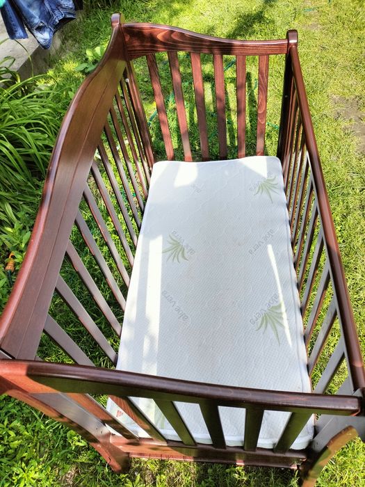 Дитяче ліжечко Верес ЛД 18 + шухляда, + матрацик..