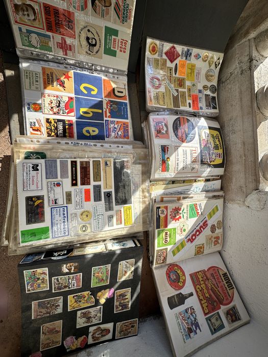 Coleção de autocolantes