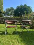 (RESERVADO) Mobília Vintage 6 cadeiras + Mesa p/ restaurar